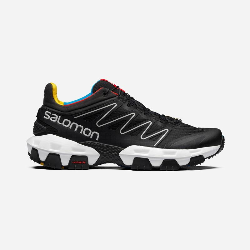 Chaussures De Trail Running Salomon Homme Noir / Blanche - Salomon XA PRO STREET - France (3672-BQIH